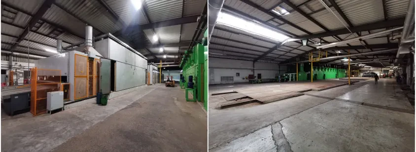 Izdelava podestov za stroje za industrijo Slovenija