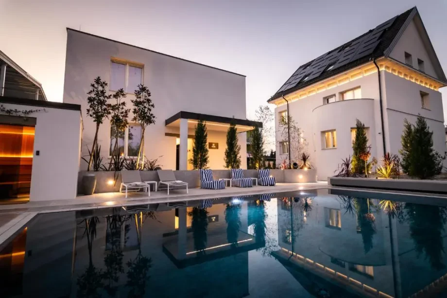 Resort z bazenom, nastanitev Beatrice - popolna izbira za poslovneže